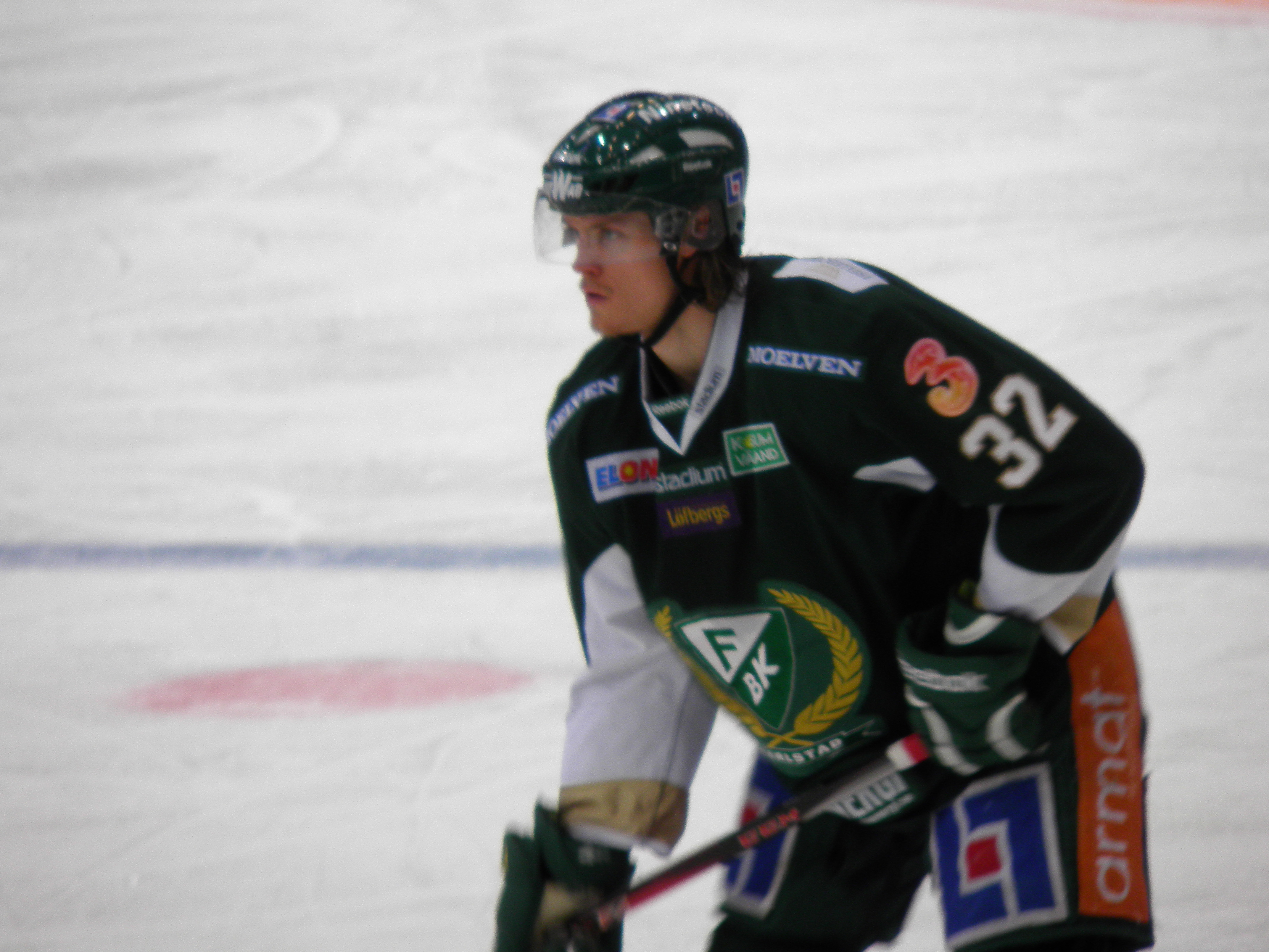 Magnus Nygren tillbaka i vardagen efter förra veckans debut i Tre kronor. Foto:Marie Angle